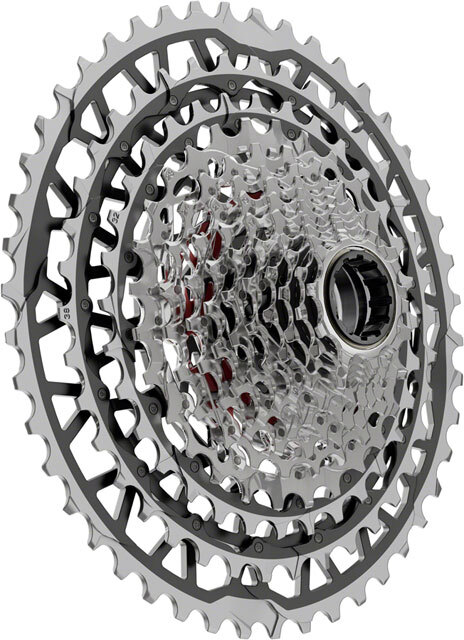 SRAM Force XPLR XG-1371 Cassette – 13-Speed, 10-46t, For XDR Driver, Silver, E1