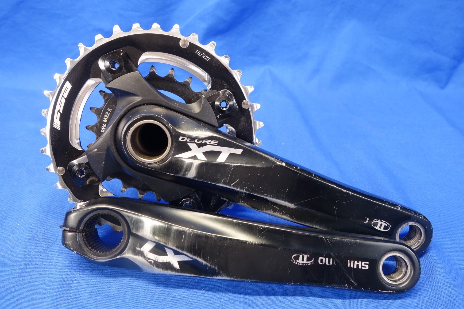 Shimano Deore XT FC-M780 2 x 11 MTB Bike Crankset, 32/22t, 175mm