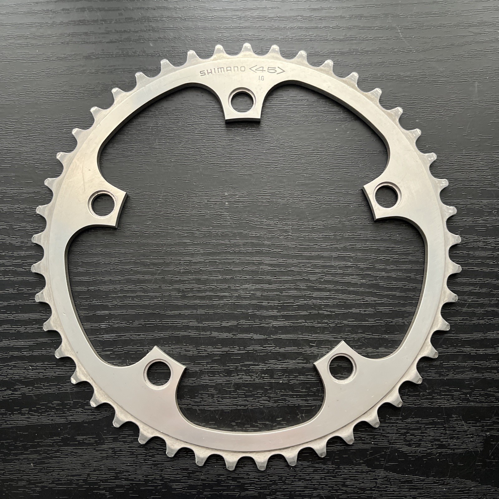 Vintage Shimano 600 45t Chainring 130 BCD 5-Arm 70s 80s Road Bike