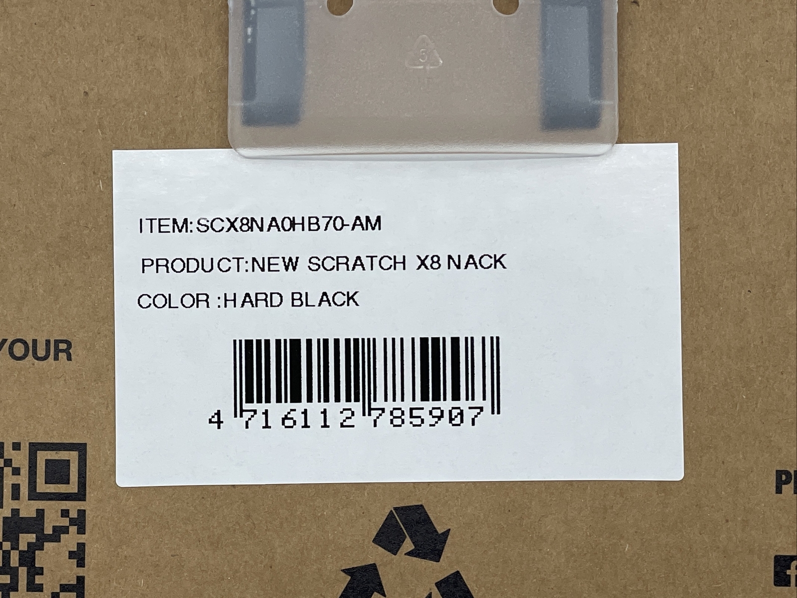 PROLOGO Scratch X8 NACK 275x134mm Carbon Fiber Rail Black Saddle NEW ON CARD