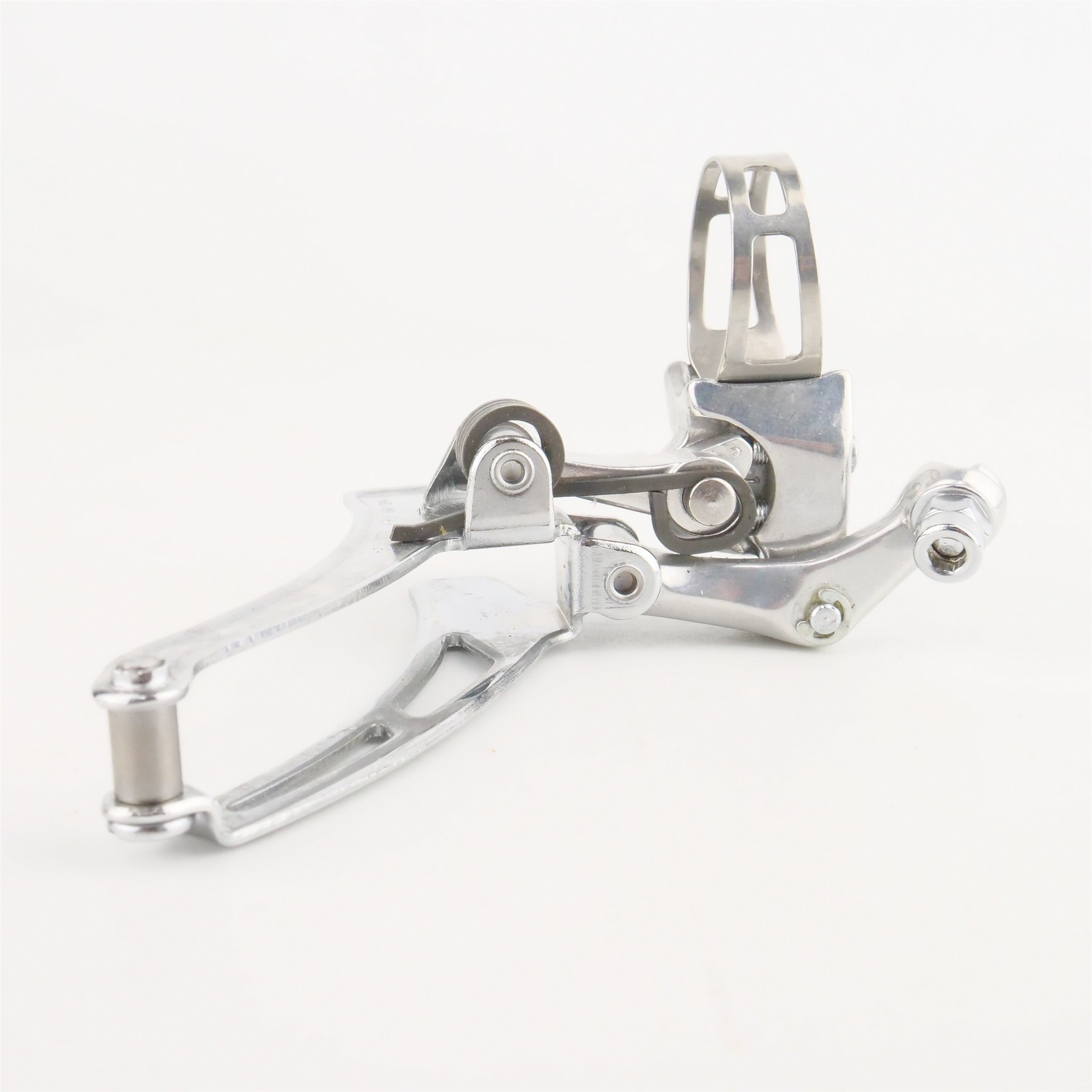 NOS Suntour Cyclone Front Derailleur 28.6 Clamp Double Bottom Pull Road