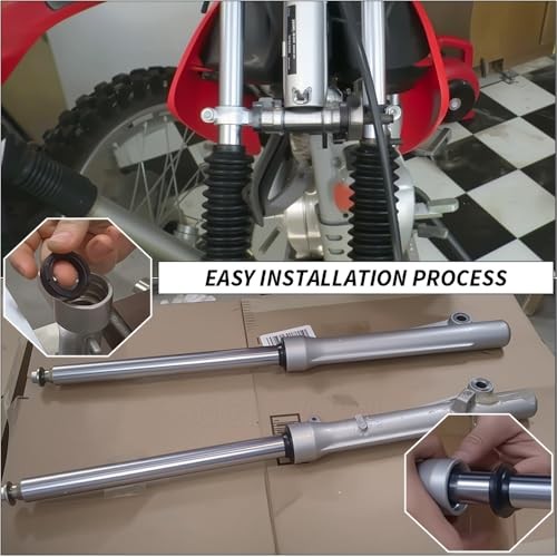 Front Fork Dust Seal Kit & Fork Boot for CRF70F CRF80F XR100R XR70R XR80R 1985