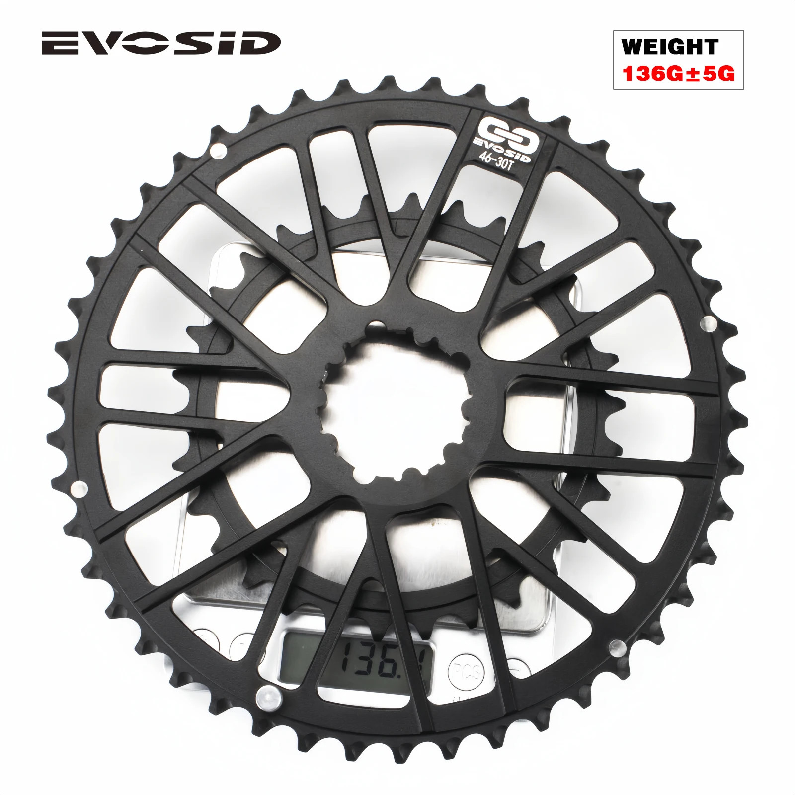 Road Folding Bike Chain Wheel 46-30T 48-32T 8/9/10/11/12 Speed 40/42/44/46/48T