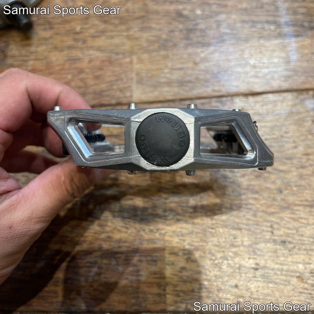 Wellgo Flat Pedal Silver Iron