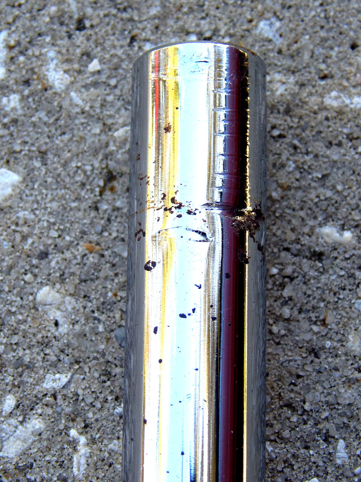 90’s Dyno Decal Logo Chrome Seatpost – Kalin 22.2