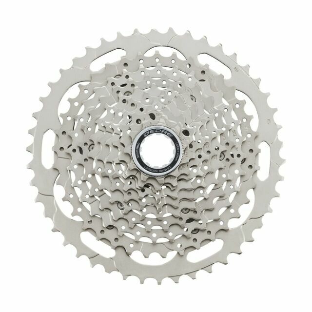 Shimano Deore 10-Speed Cassette Sprocket – Silver (CS-M4100-10)