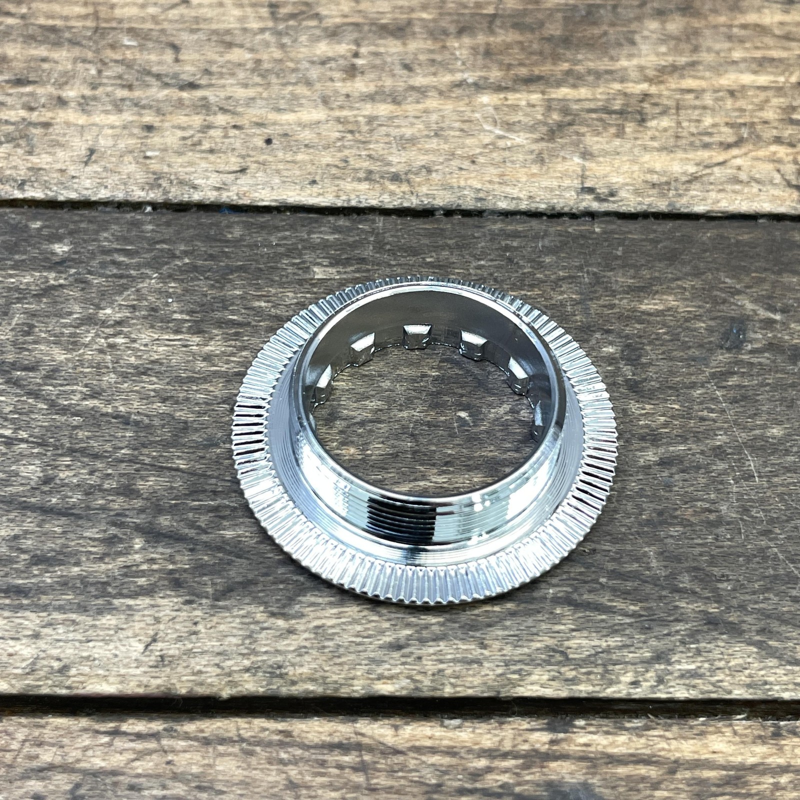 Campagnolo Cassette Lockring CS-401 Silver Steel Road Bike Italy NOS New