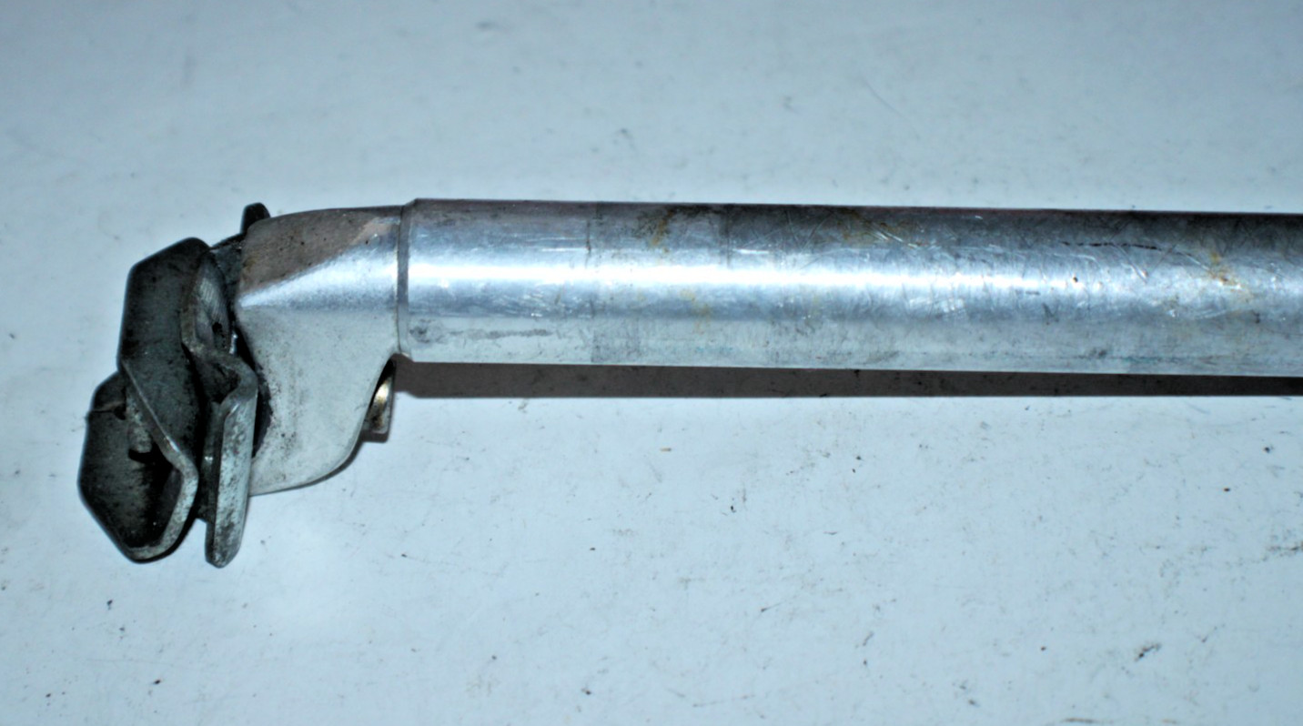Vintage Seatpost Seat Tube 320/25.8mm 20mm Offset Silver MTB Road Hybrid Commute