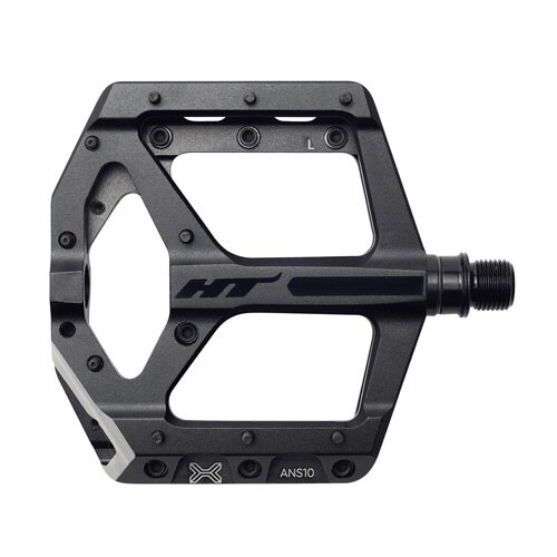 HT Components ANS10 Aluminum Platform Flat MTB Mountain Bike Pedals Black