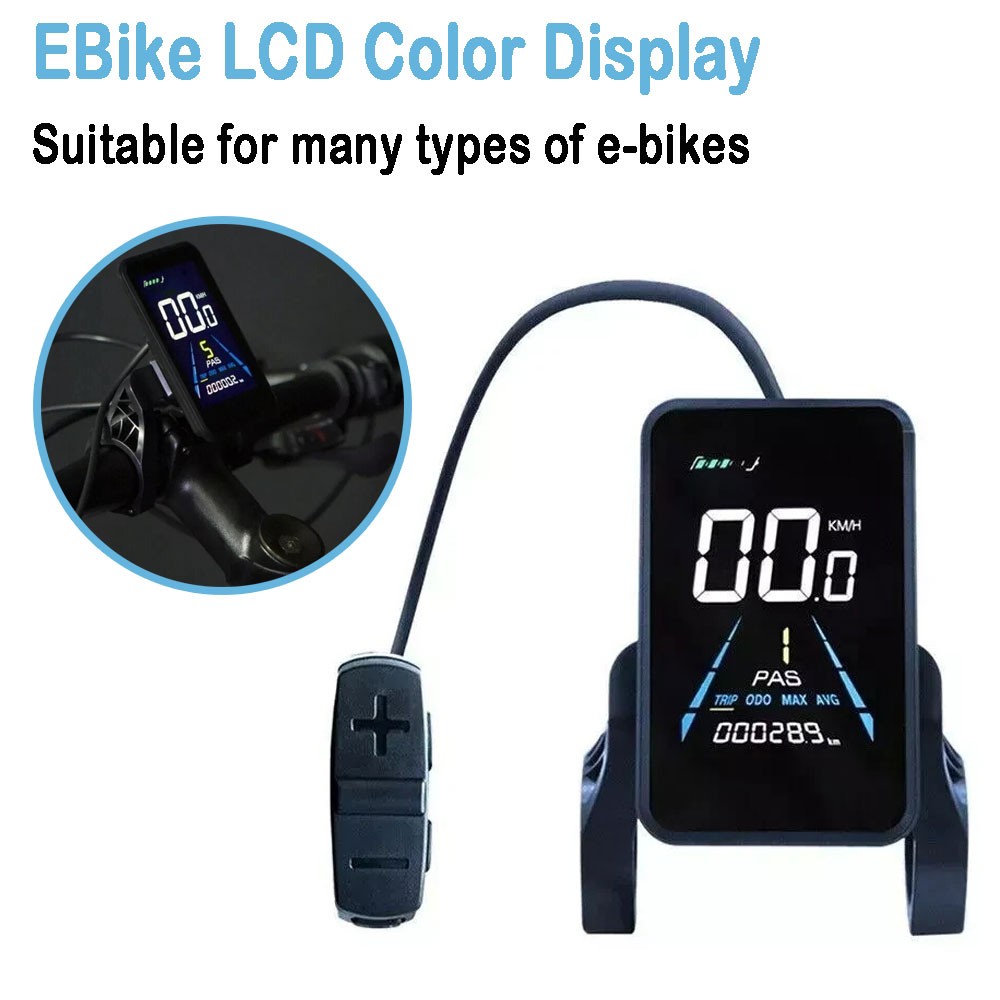 NC-81F EBike LCD Color Display 48V Electric Bike Conversion Kit scooter SHIP