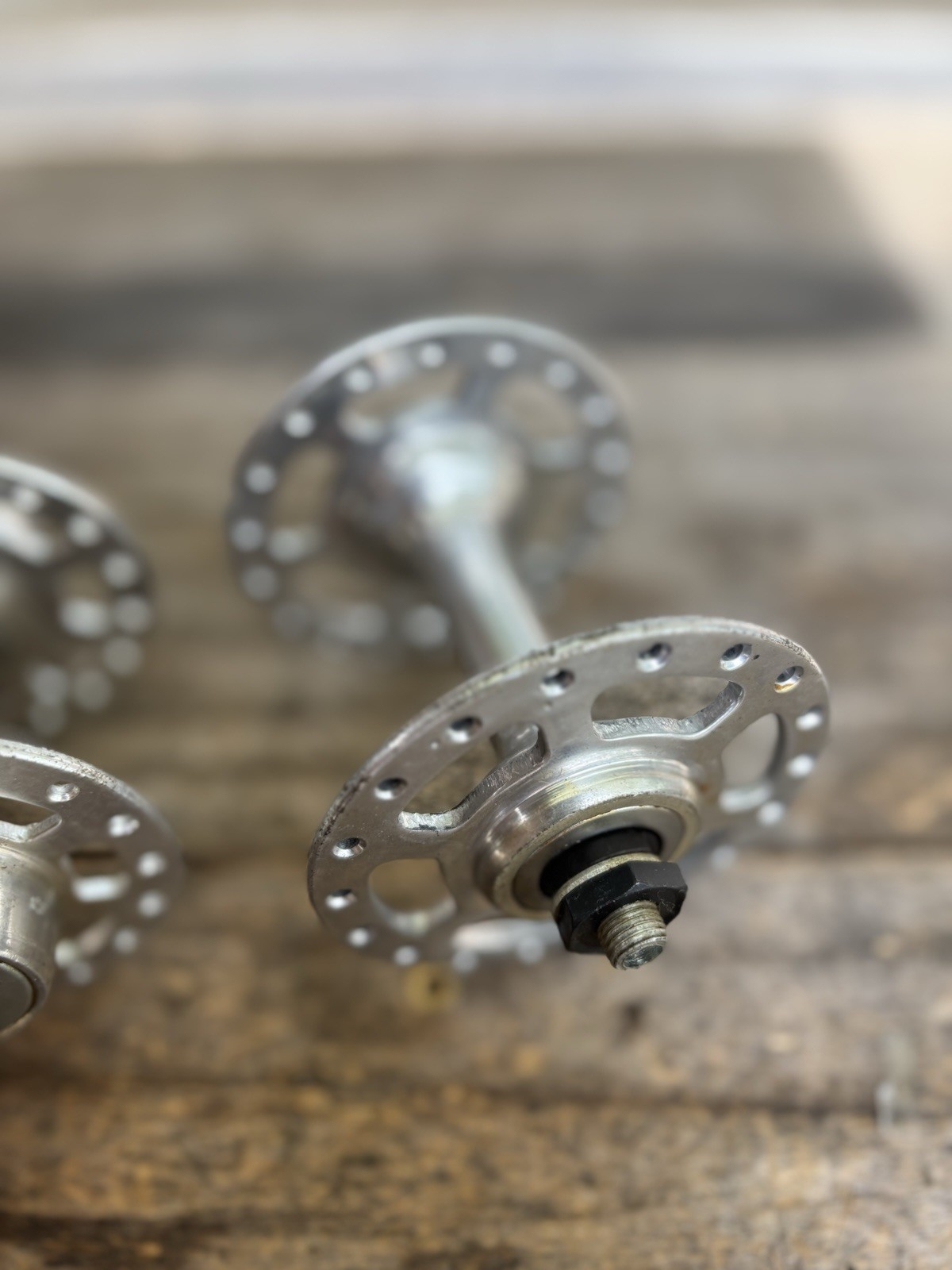 NOS SUNSHINE 36 Hole Road Bike Hubs, Front And Rear 100/126mm – Old School QR