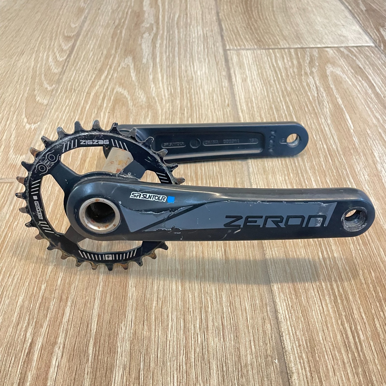 Suntour 1x ZERON 30T Aluminum MTB Crankset 175mm SR