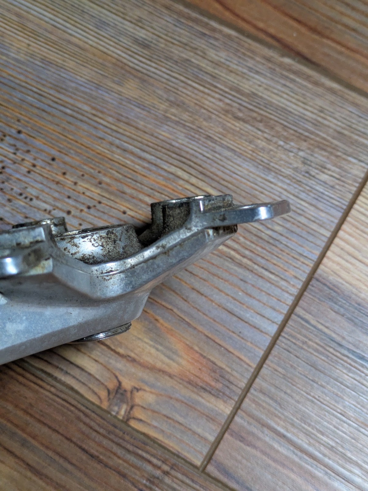 Vintage Shimano FC-B124 Crank BCD 175 Silver 5-Arm