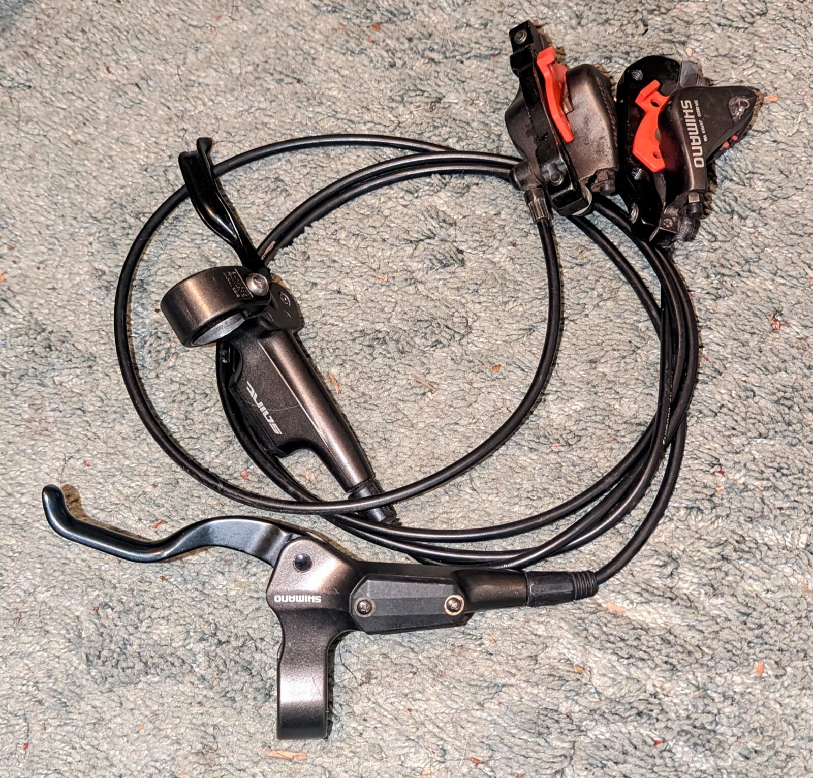 VINTAGE SHIMANO SAINT M800 HYDRAULIC DISC BRAKES – NEW TAKE-OFFS