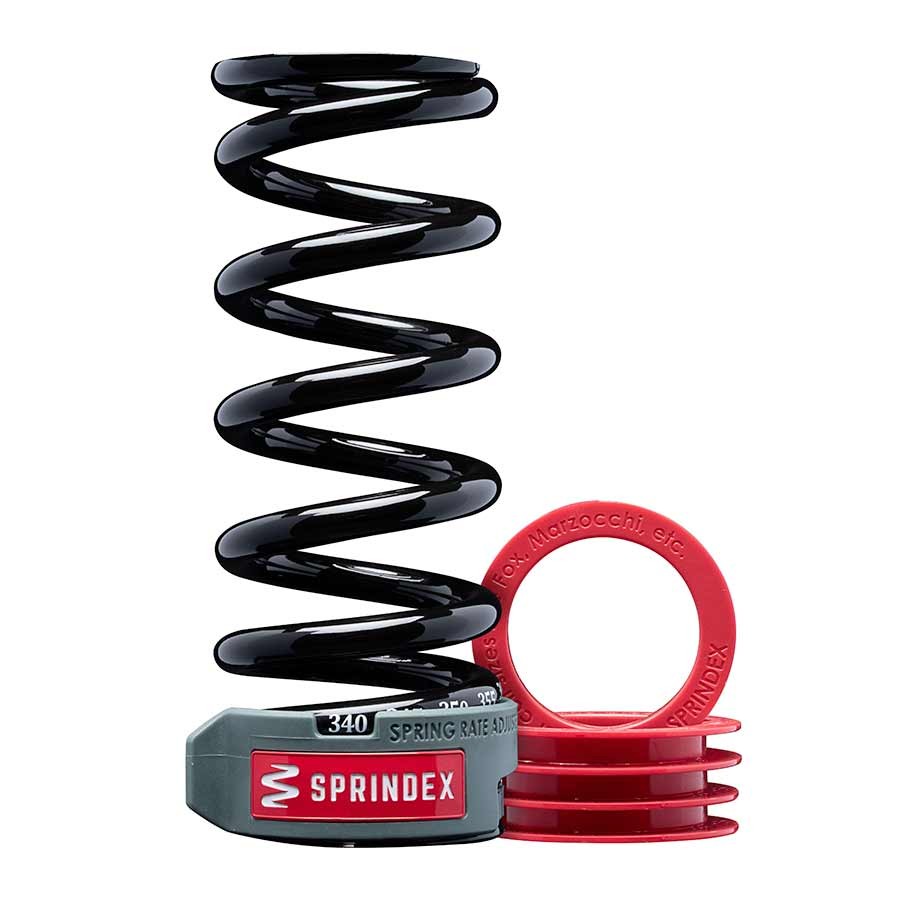 Sprindex Adjustable Rate Coil Spring, 65x142mm – 390-430lbs