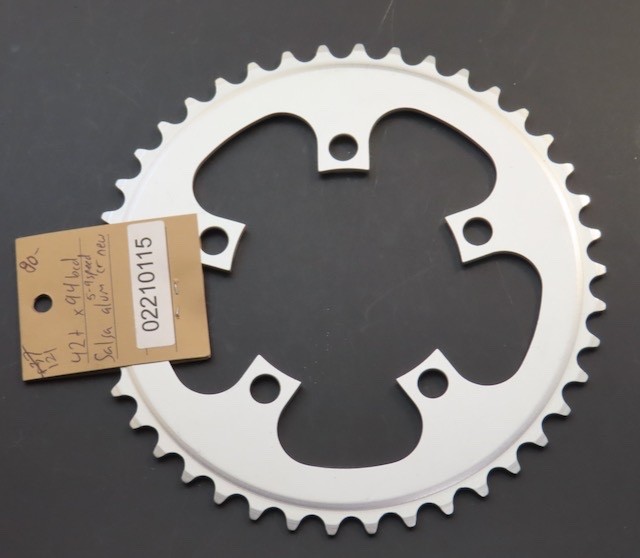 42 tooth x 94 bcd Salsa aluminum chainring USA microdrive new
