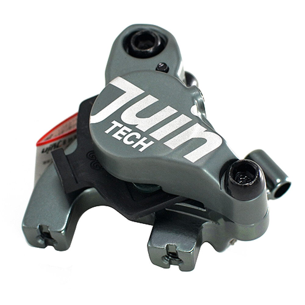 JUIN TECH F1 Hydraulic Flat mount Road CX Disc Brake set 160mm w/ Rotor ,Gray