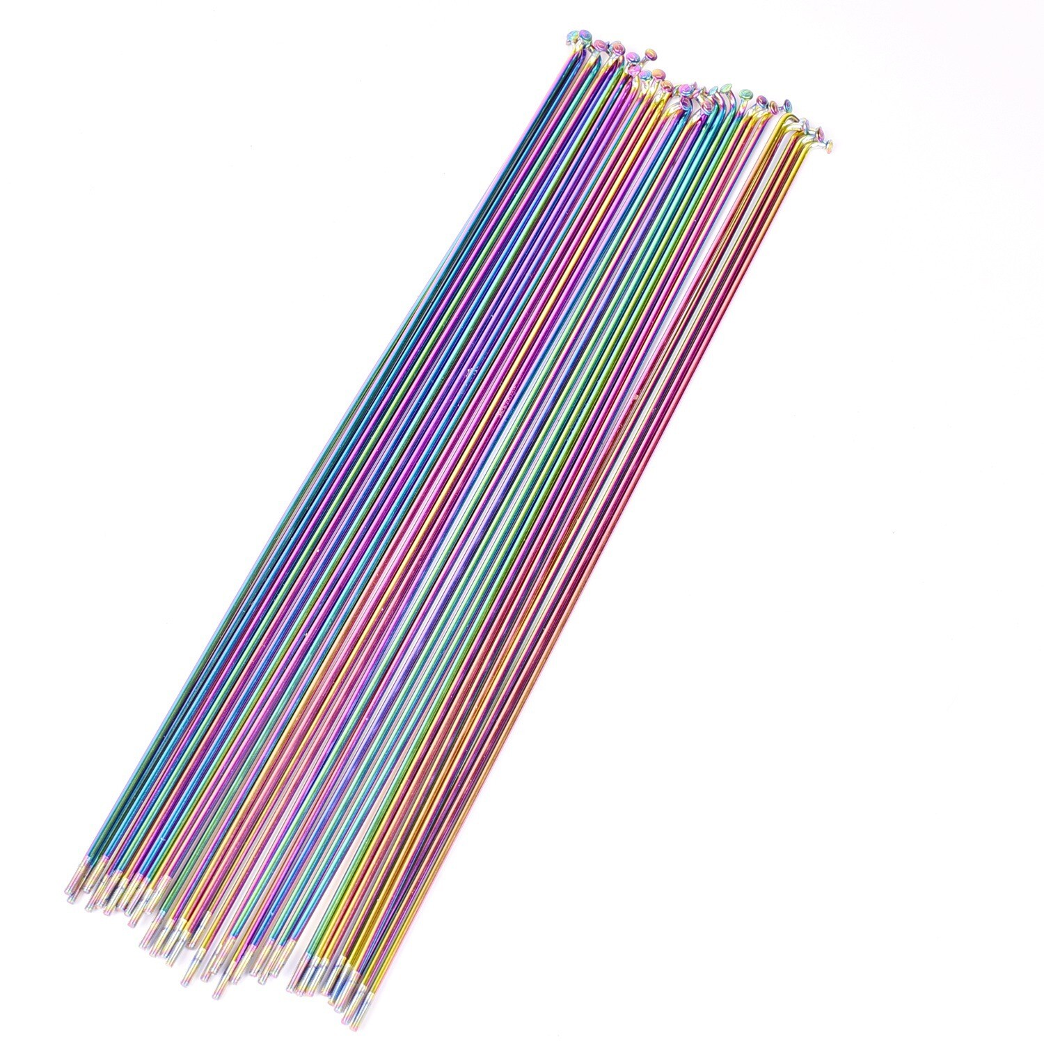 Ultralight 6g J-Bend Colorful Stainless Bicycle Bike Spokes with Brass nipples