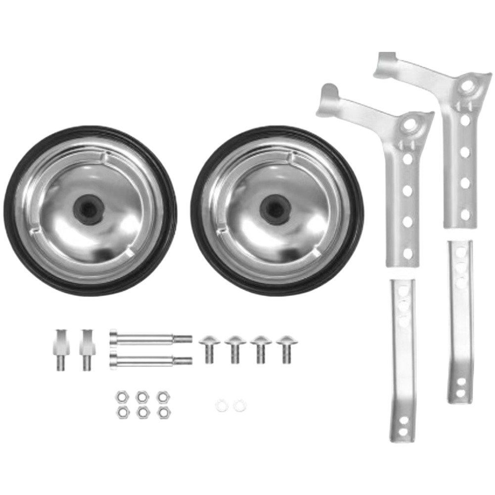 Gear-Enabled Training Wheels and Mounting Brackets for 16-24 Inch MTBs