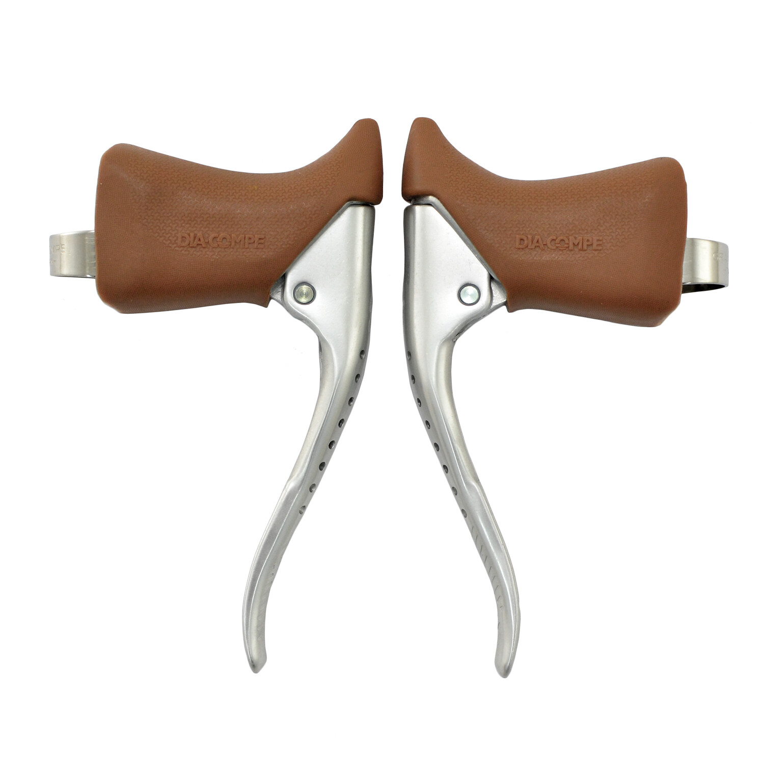 DIA-COMPE GC07H Aero Drilled Road Bike Drop Bar Brake Levers Set , Brown