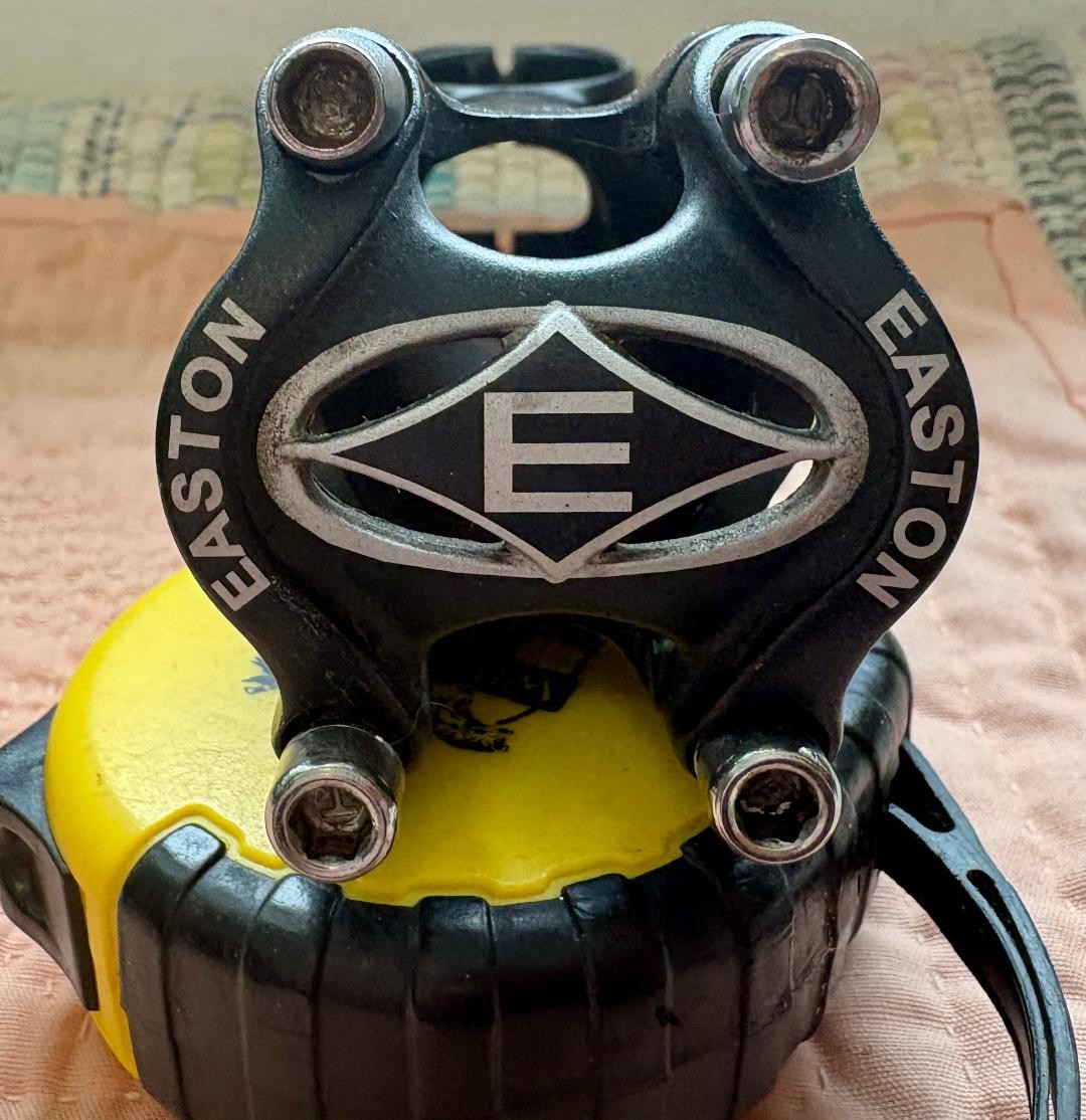 Easton EA90 Black Threadless Stem 31.8 x 100 mm Aluminum Alloy
