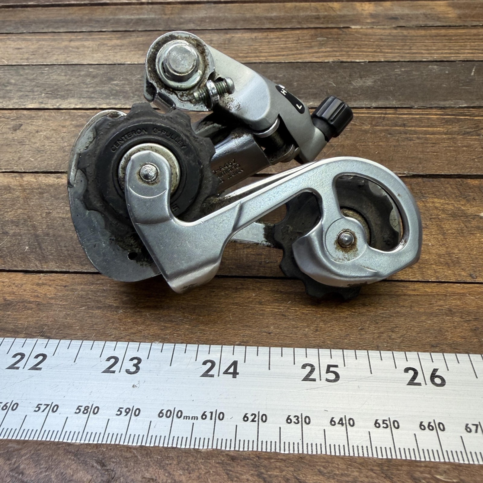 Vintage Shimano Sport LX RD-A452 Rear Derailleur Long Cage White Japan 275g