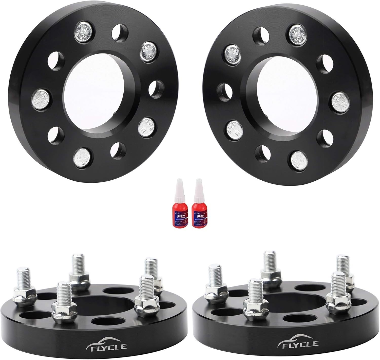 Wheel Adapters, 1inch 5×114.3mm to 5×120.65mm Wheel Adapter 5×4.5 to 5×4.75