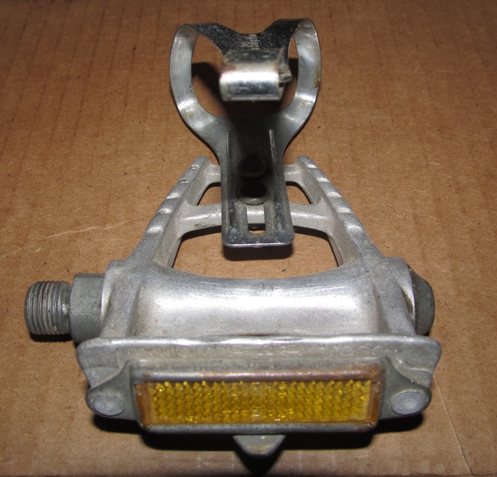 Maillard CXC Right Side Bicycle Pedal with Adjustable Toe Clip