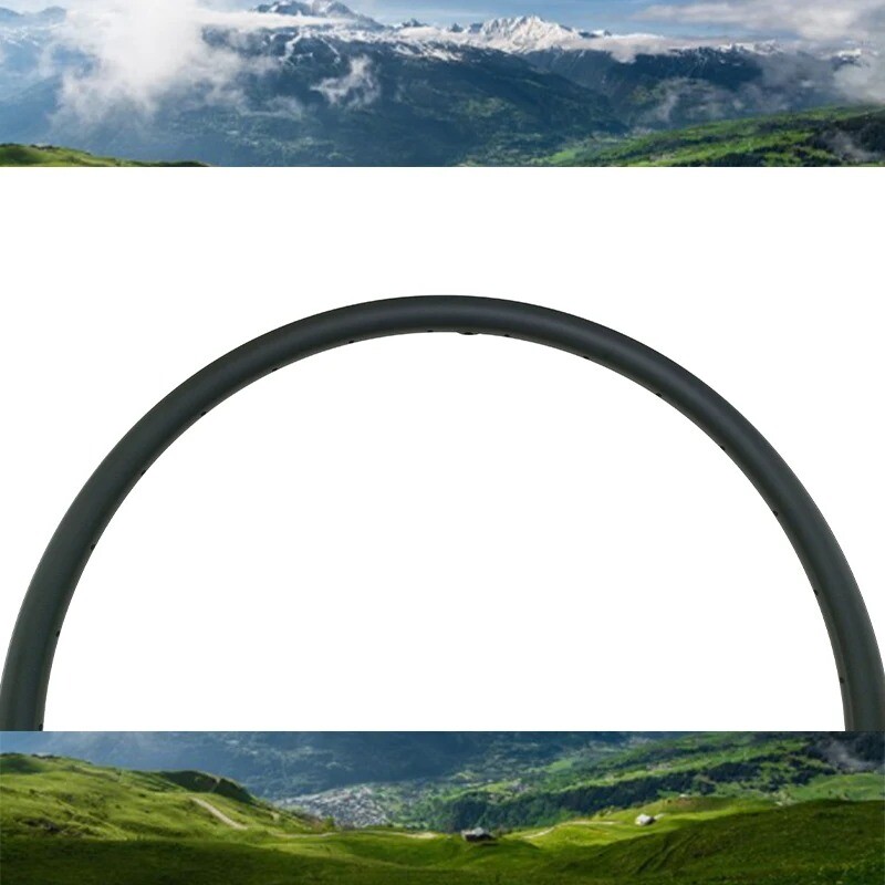 27.5er 650B XC MTB Off-Road Asymmetric Carbon Rim 28X25mm Clincher Tubeless 28H