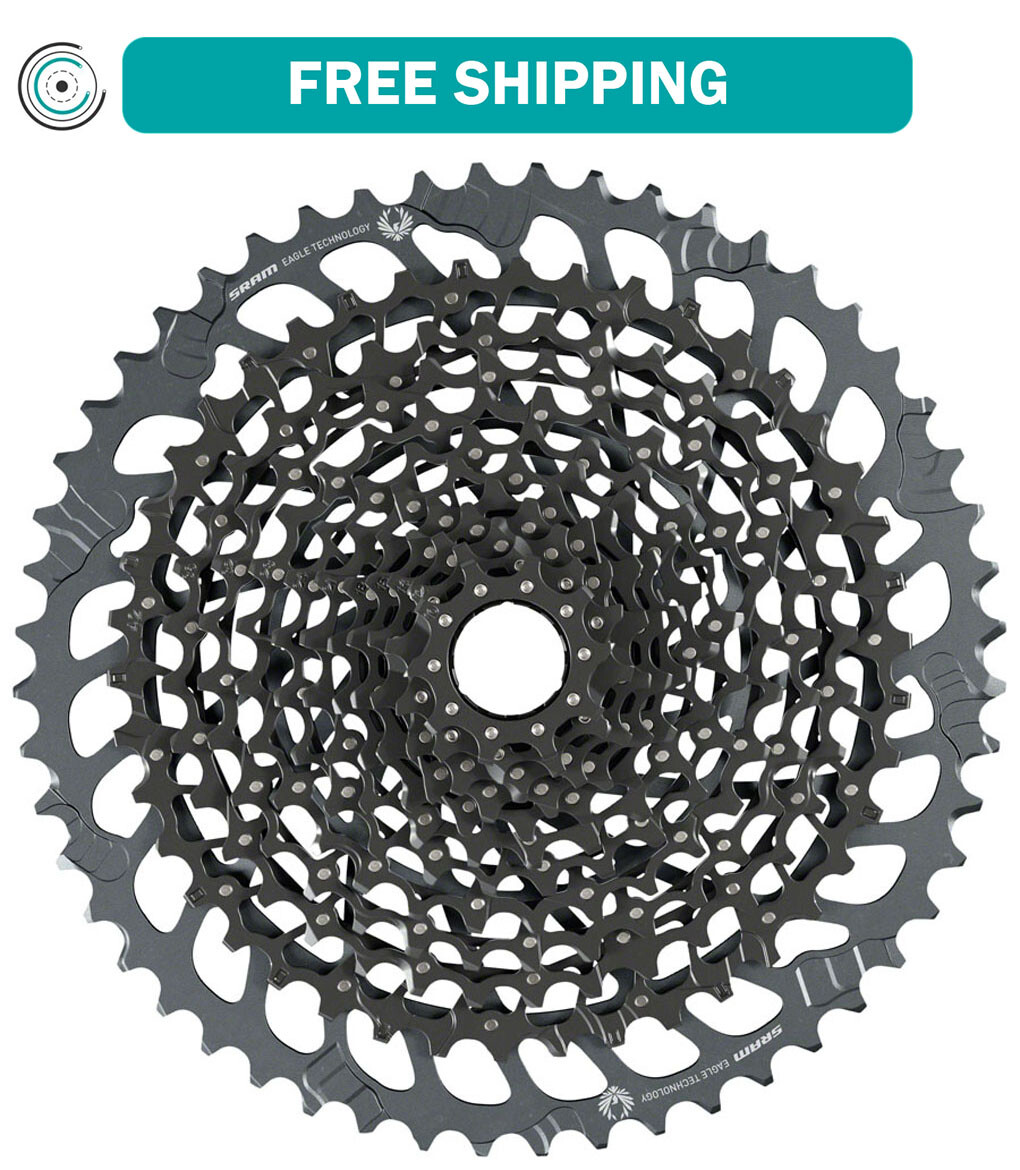 SRAM GX Eagle XG-1275 Cassette – 12-Speed, 10-52t, Black, For XD Driver Body