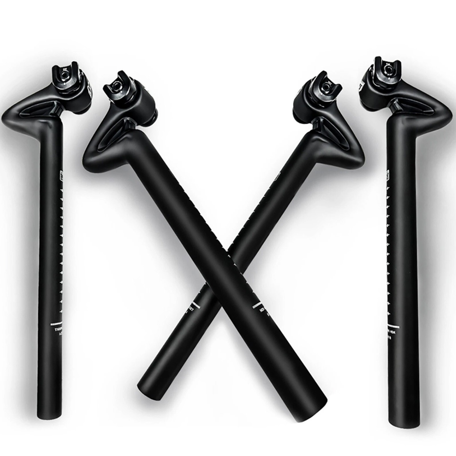 25° Carbon Fiber Bicycle Seatpost Road Bike Seat Post Tube 25.4/27.2/30.8/31.6mm