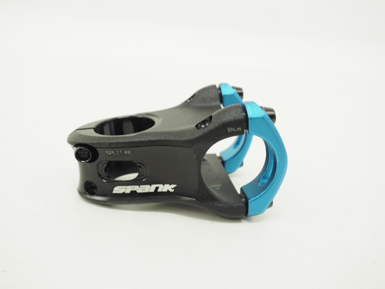 New! Spank Split 48 Mountain Bike Stem Blue/Black 31.8mm x 48mm x 1-1/8″ 145g
