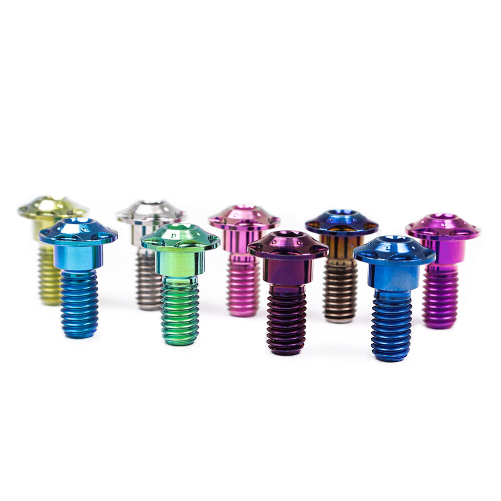 M8x20/25/30mm Titanium screw Motorcycle Brake Disc Inner Hex Head Bolts