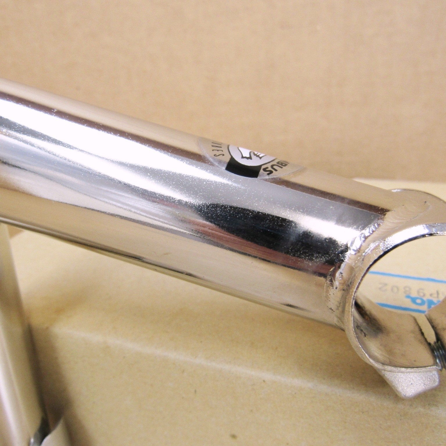New-Old-Stock 3T Chromix Corsa Plus Quill Stem (115mm) w/Columbus Branded Tubing