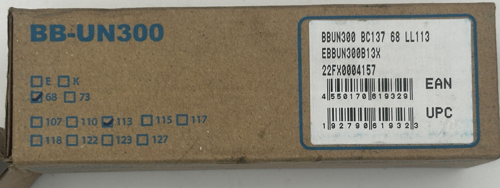 Shimano BB-UN300 Bottom Bracket