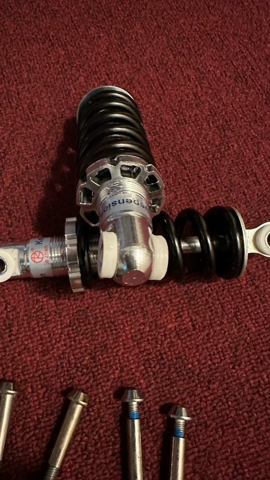Ke Zhen Suspension Black Shock 650LBS/IN