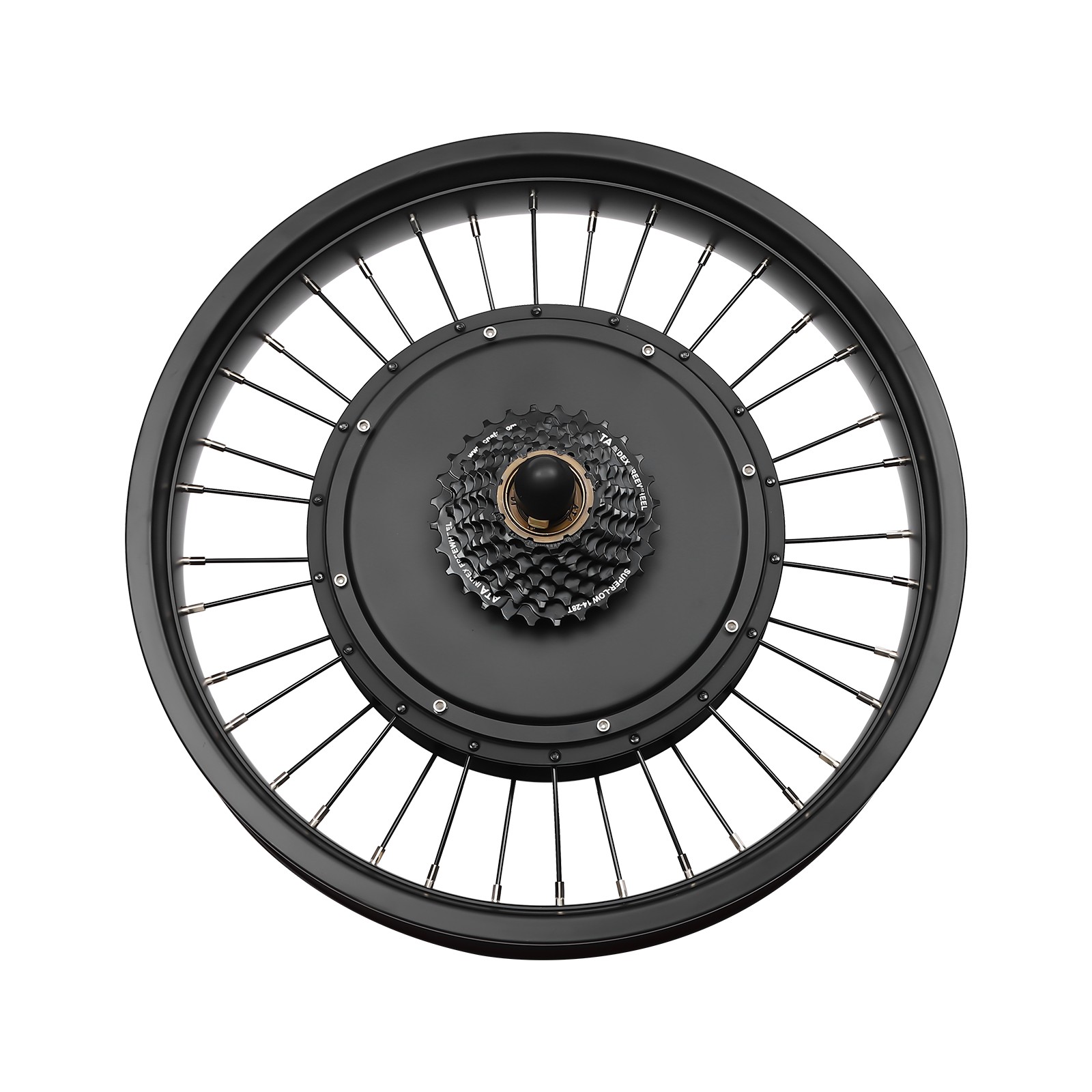 20″ 48V Electric Bicycle Conversion Kit E-Bike Rear Wheel Hub Motor Fat Tire 1kW