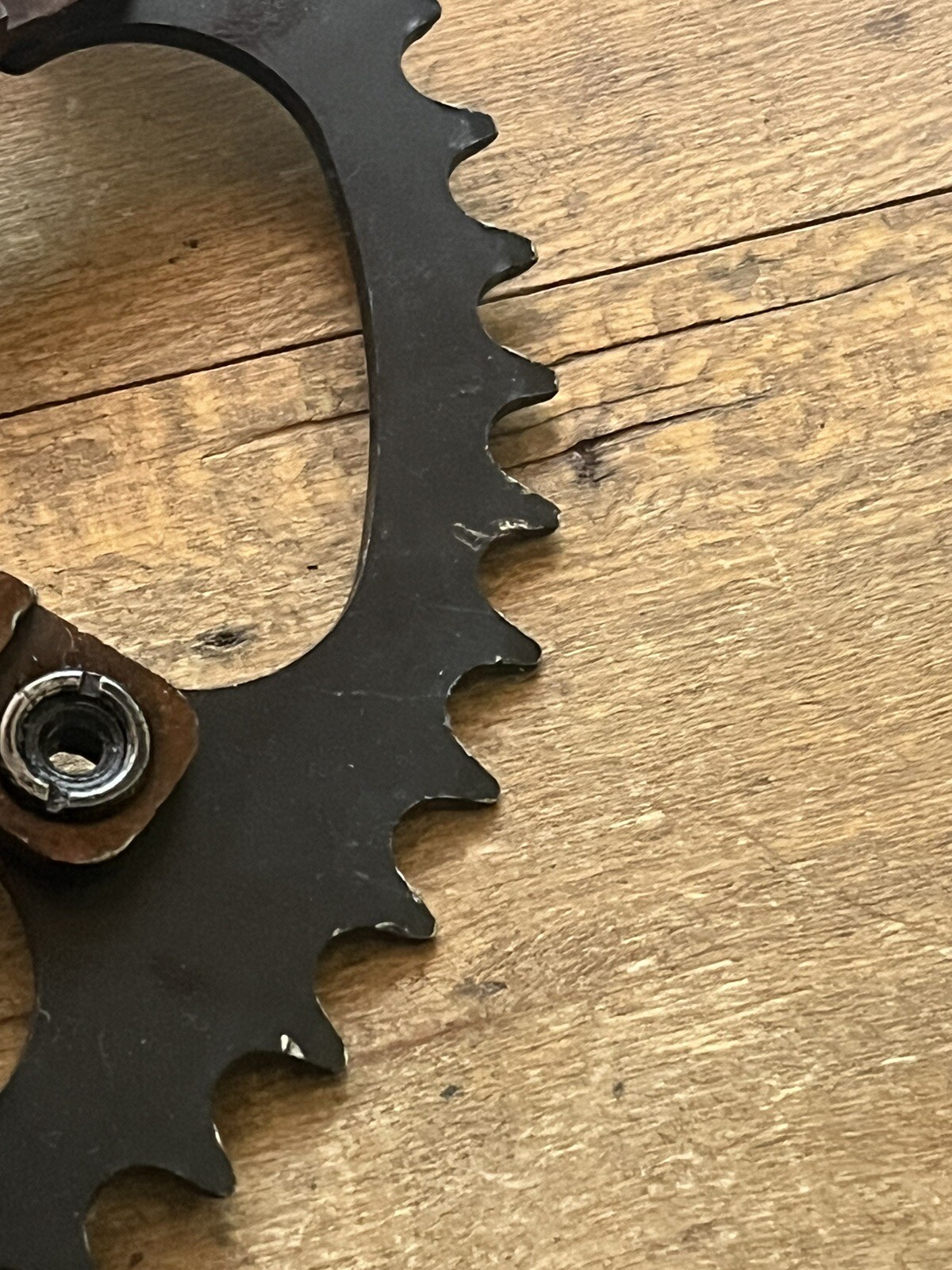 Vintage Lasco Drive Side Crank Arm + 46 T Chain Ring Single Speed Fixed Gear
