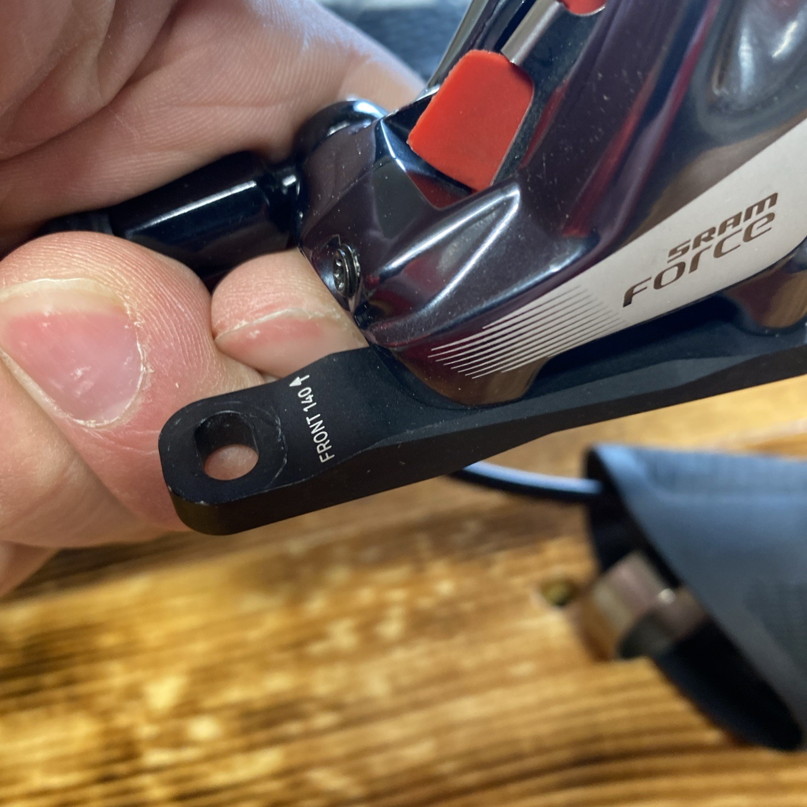 Sram Force Left Front Shifter And Brake Flat Mount Double HydroR (NW)