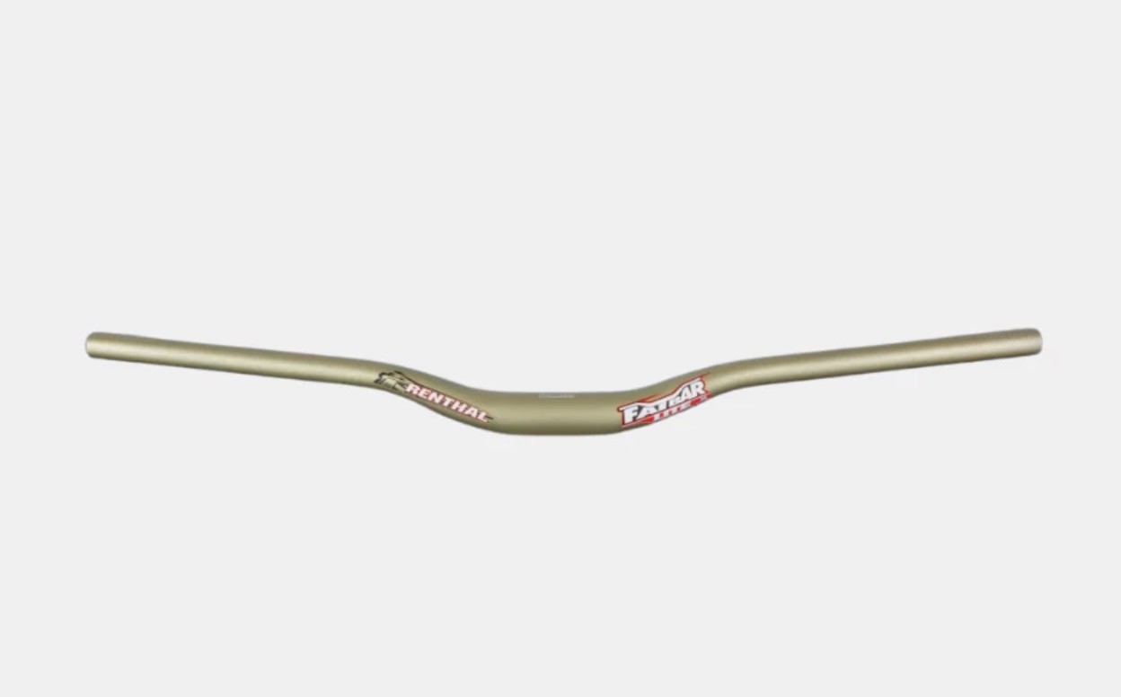 Renthal Fatbar Lite 35 bars, (35.0) 10mm Rise alugold