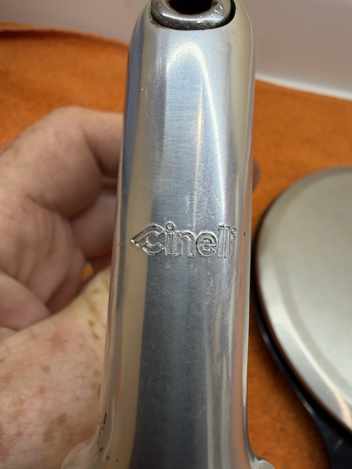 Cinelli 1A Aluminum Quill Stem Silver 1 in Steerer 26 mm Clamp 85 mm