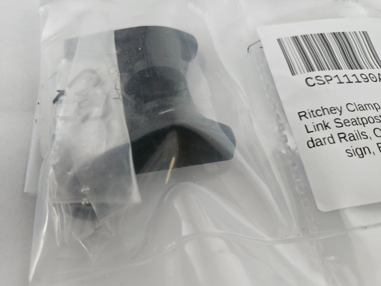 New Ritchey Link Seatpost Clamp Kit for Standard Rails Offset Design Black