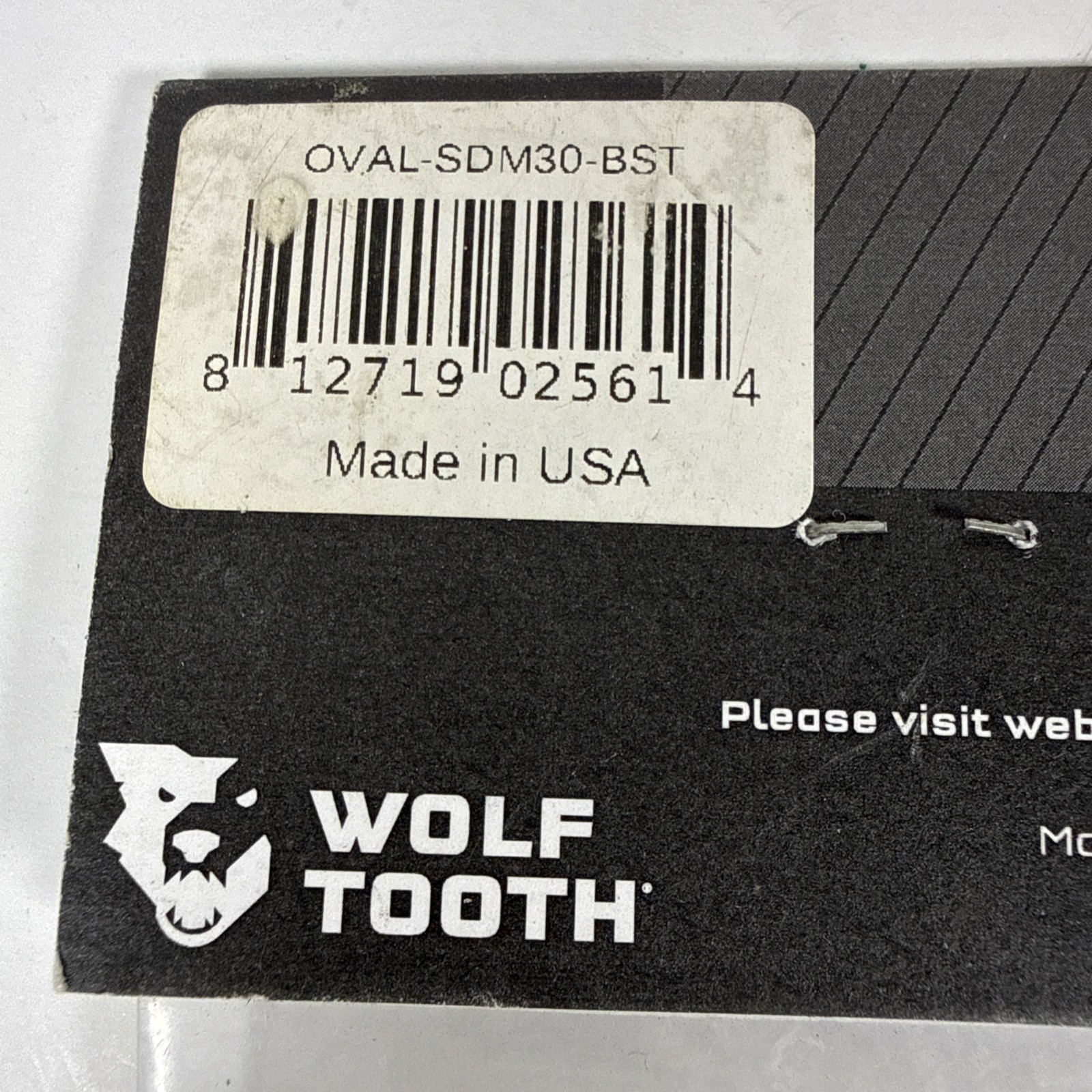 Wolf Tooth Direct Mount Chainring Drop Stop 30t PowerTrac Direct Mount BST SDM