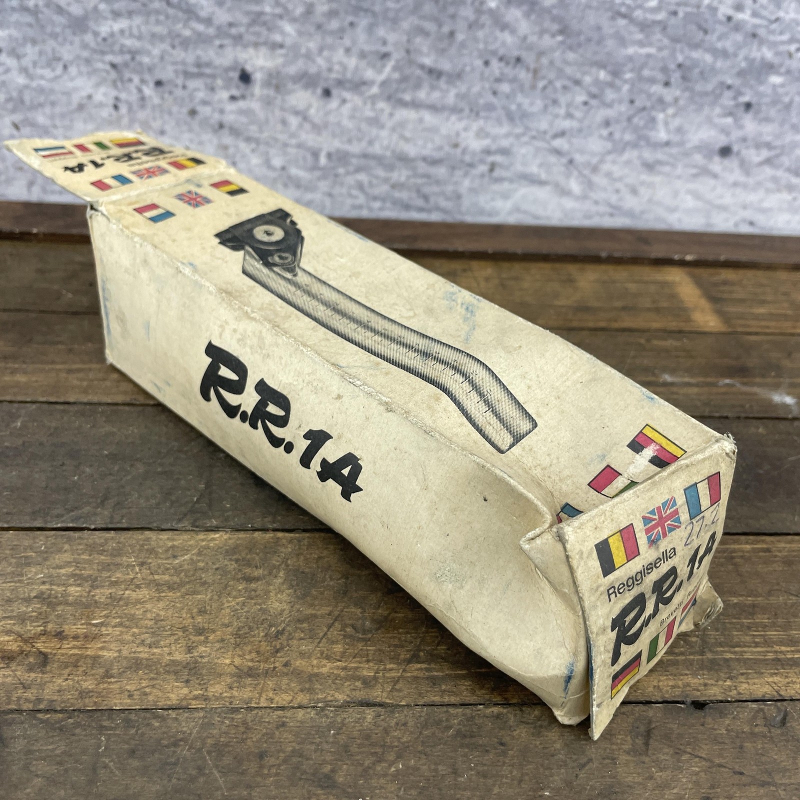 Vintage Ruggieri RR.14 Seatpost 27.2mm Reggisella NOS New Italy Bike Part
