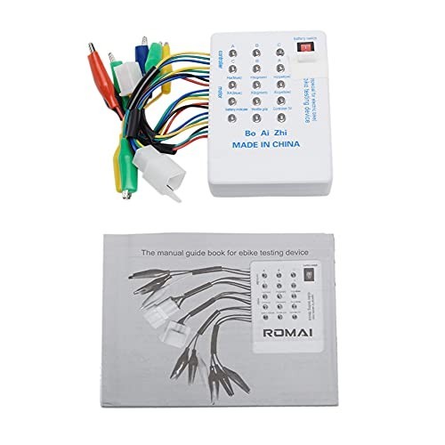 E-Bike Motor Controller Tester 24V-72V, Quick Battery-Powered Device for Scooter