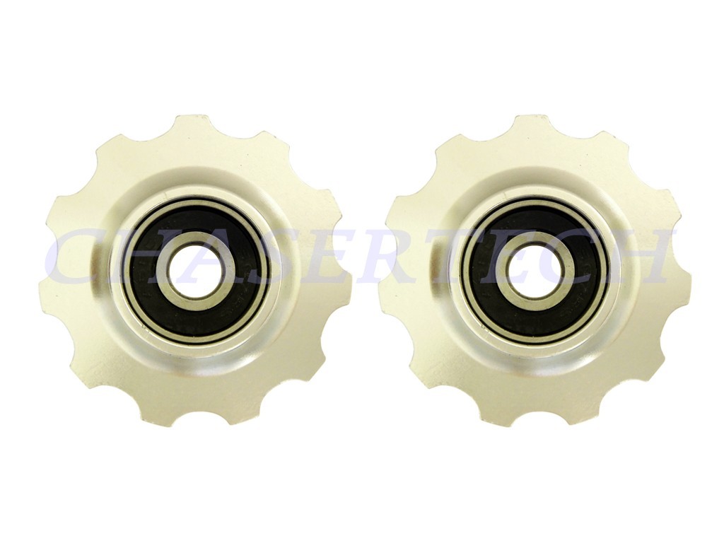 MTB Road Bike Derailleur Jockey Wheel Solid Pulley Shimano 11T Silver