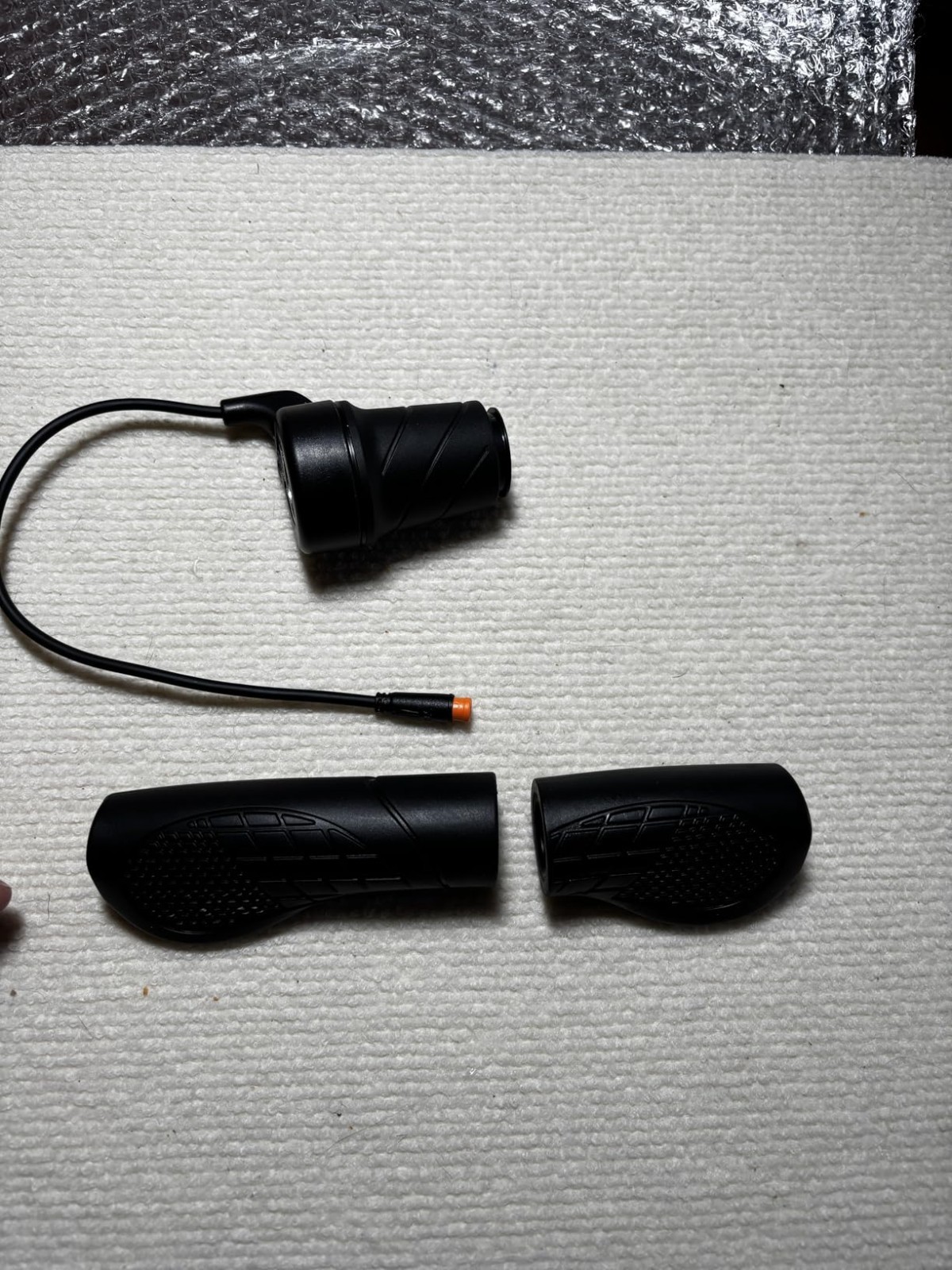 20X Ebike Half Twist Throttle 3 Pin Waterproof 12V-72V Handle Grip Control USNew