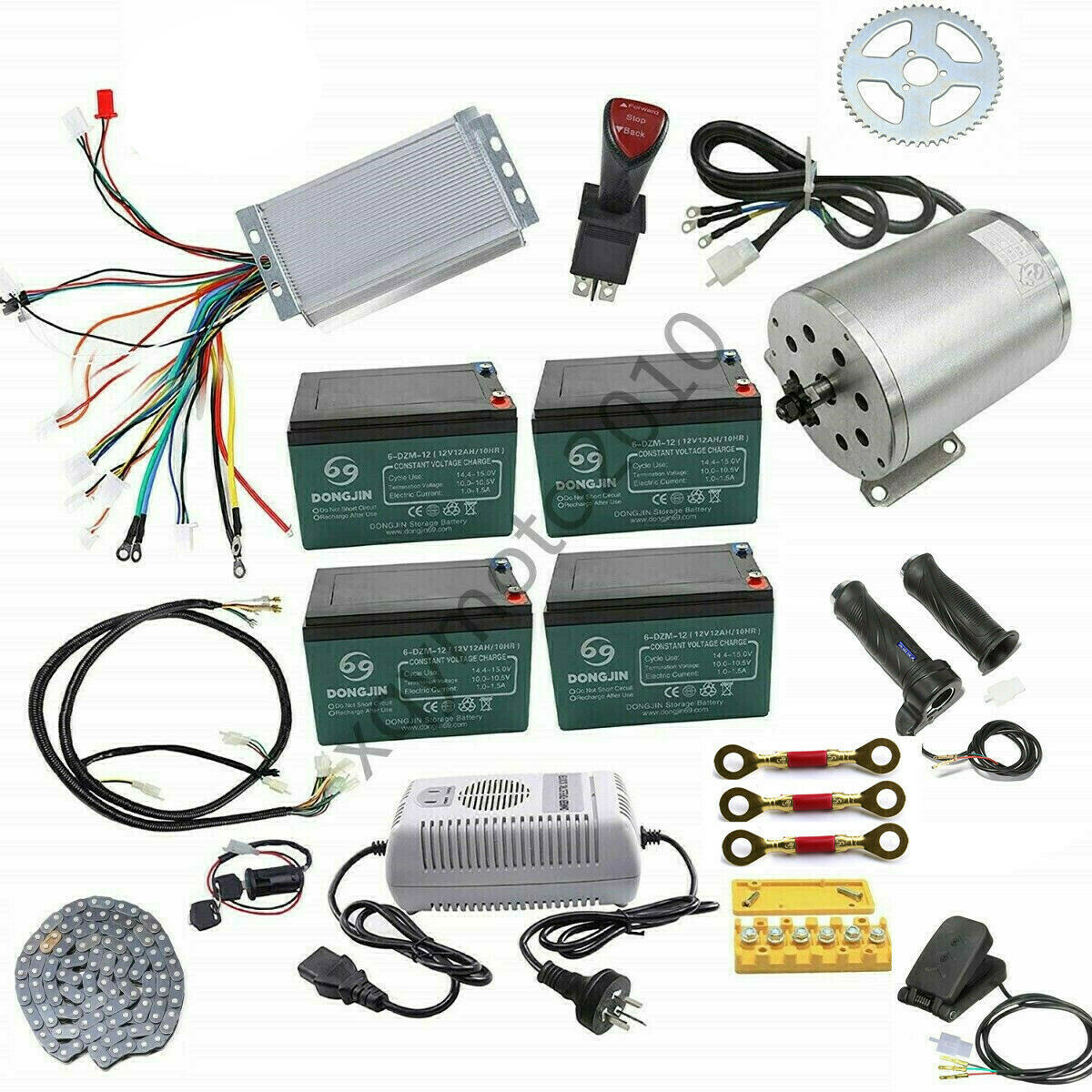 48V 1800W Brushless Electirc Motor Controller 1800 Watt kit Scooter E-bike ATV