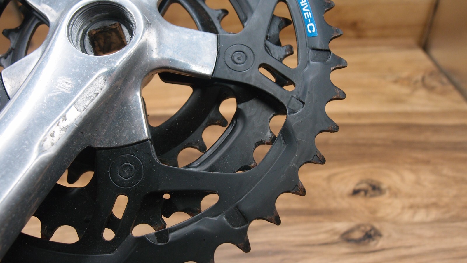 right crank arm Shimano Alivio FC-MC10 VIA Japan 24/34/42 SG 175 mm
