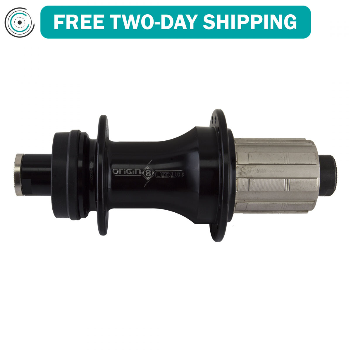 Origin8 RD-1120 Convertible Hubs RR 28H Blk 8-11s Cass